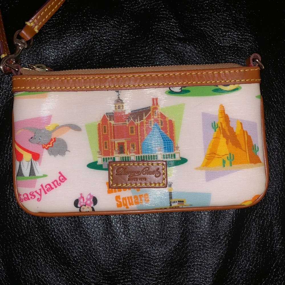 Retro Disney theme park Dooney & Bourke wristlet